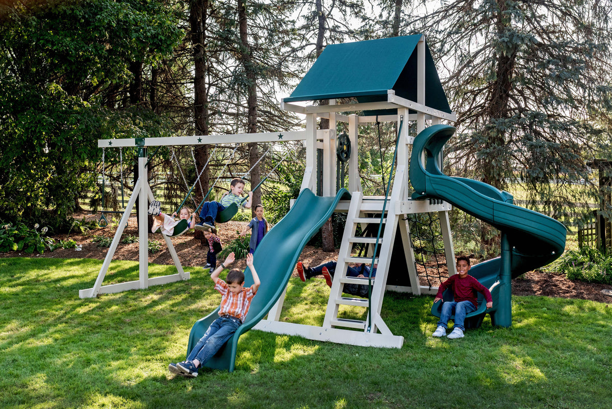 Galaxy Vinyl Swingset