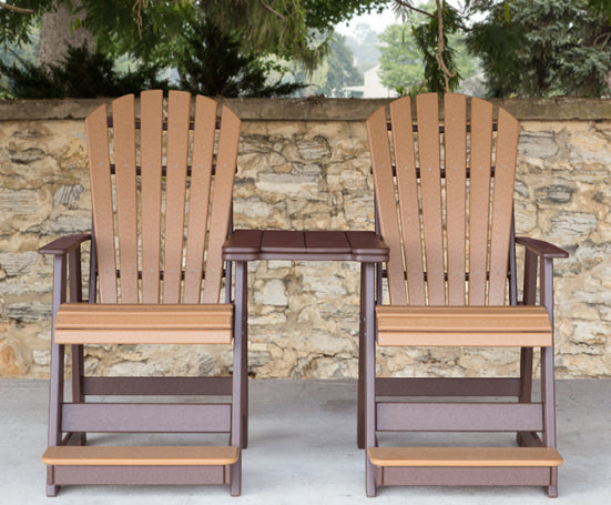 Wooden balcony on sale chair