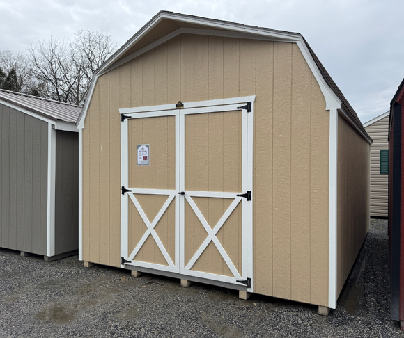 12x16 6 Foot Wall Barn
