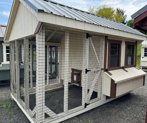 7x12 Quaker Combo Chicken Coop