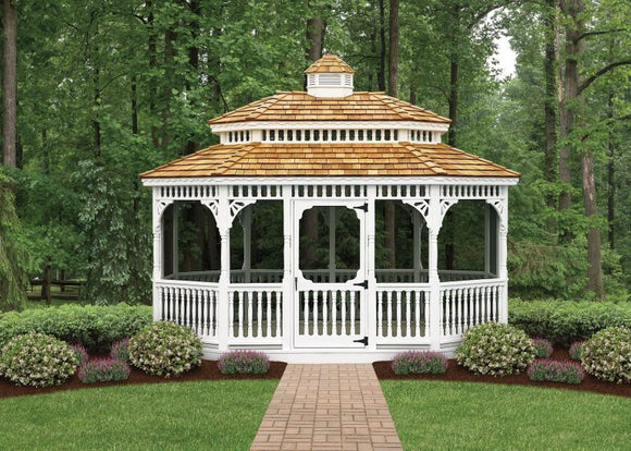 Dodecagon Wood Gazebo