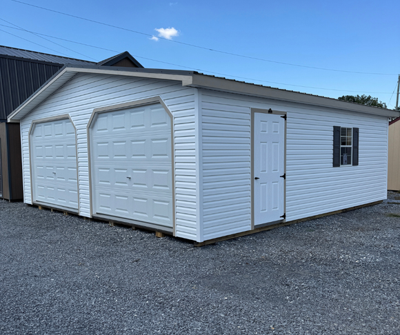 24x24 Double Wide Garage