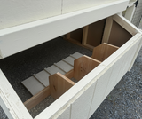 6x8 Quaker Combo Chicken Coop