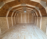 10x12 4 Foot Wall Barn