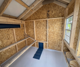 6x10 Quaker Combo Chicken Coop