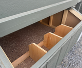 6x8 Quaker Combo Chicken Coop