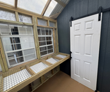 12x18 Greenhouse/Shed Combo