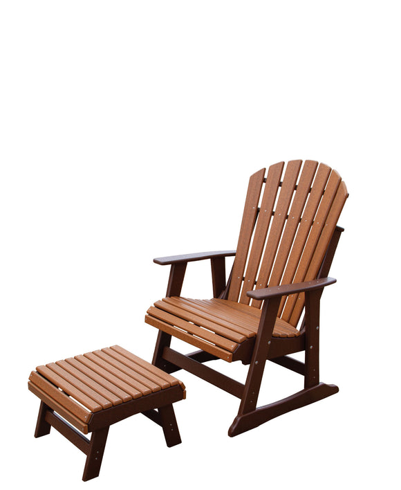 Stationary Flat Foot Rest for Gliders & Chairs