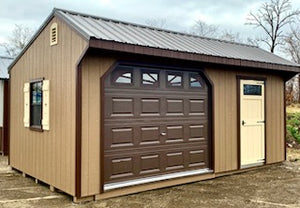 12 X 20 Quaker Garage Silver Line