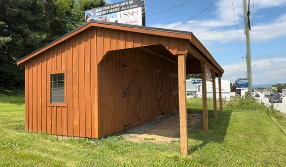 10x30 True Wood Board & Batten Barn