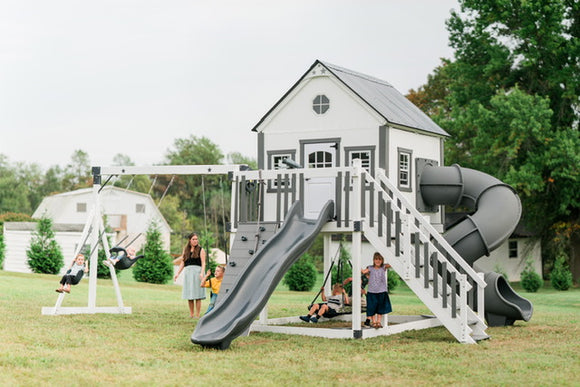 Super Nova Playhouse Vinyl Swingset