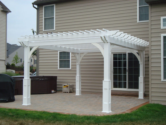 Veranda Style Vinyl Pergola