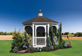 Octagon Vinyl Gazebo