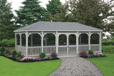 Rectangle Vinyl Gazebo