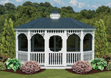 Oval Wood Gazebo