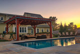 Timber Frame Pergolas w/ Roof