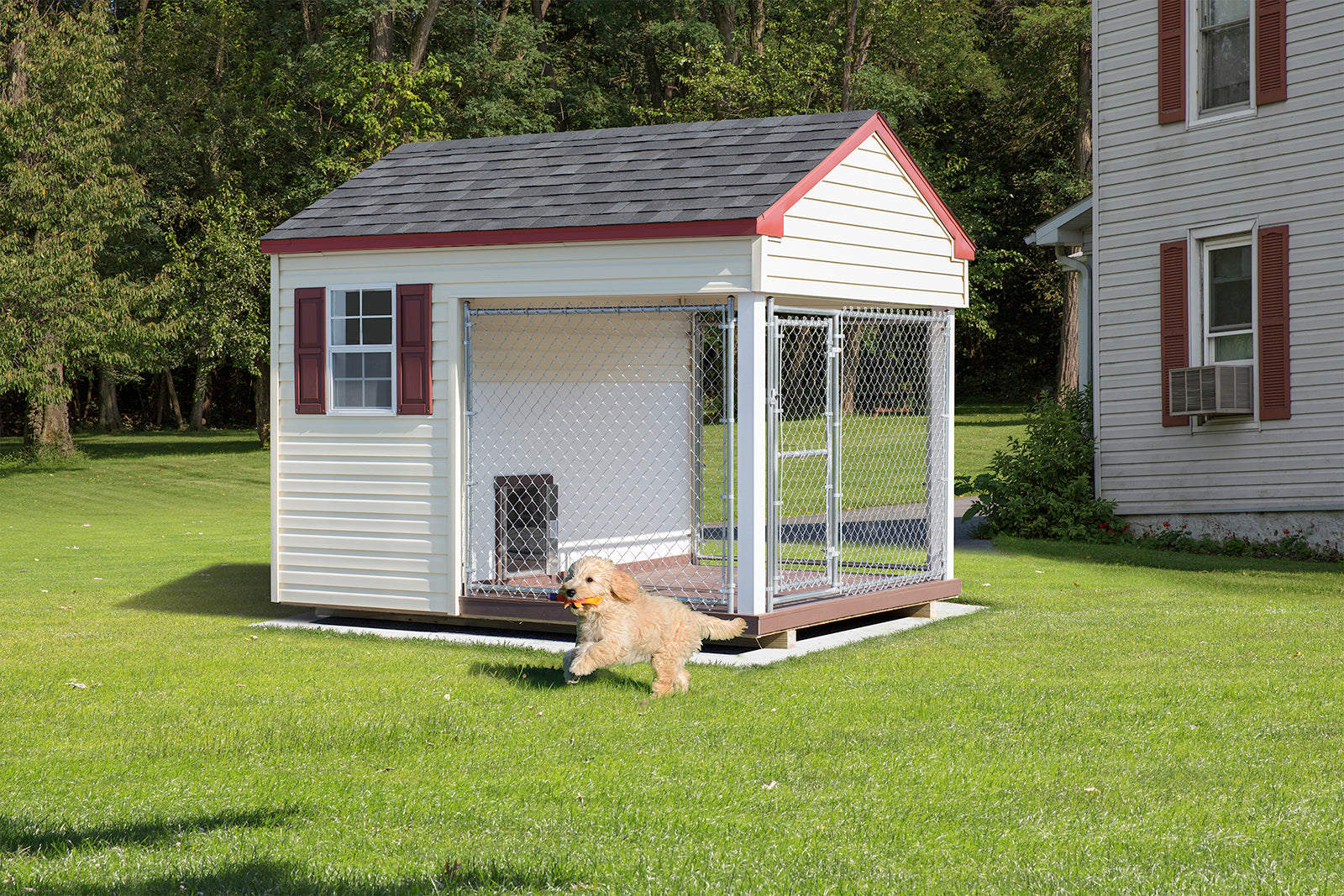 Homeowner Dog Kennel Esh s Sheds