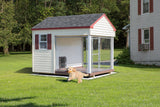 Homeowner Dog Kennel