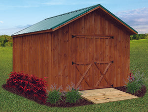 Board & Batton Classic A Frame Storage Shed