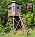 6X6 Combo Wooden Hunting Blind