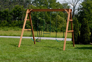 733-A 12 X 10 Wooden Swing Set