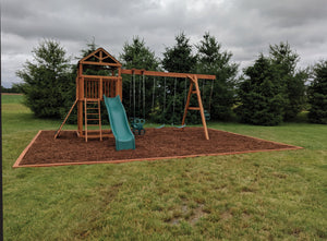 805-A 22 X 16 Wooden Swing Set