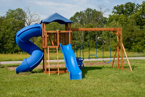 834-B 22 X 18 Wooden Swing Set