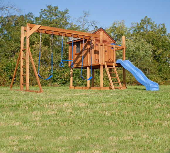 867-B 28 X 12 Wooden Swing Set