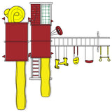 SK-30 MEGA CLIMBER Swing Set