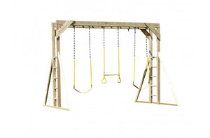 764-B 12 X 12 Wooden Swing Set