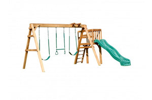 703-A 18 X 18 Wooden Swing Set