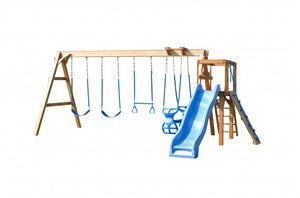 724-A 24 X 18 Wooden Swing Set