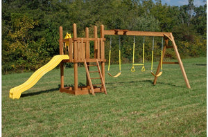 742-A 28 X 10 Wooden Swing Set