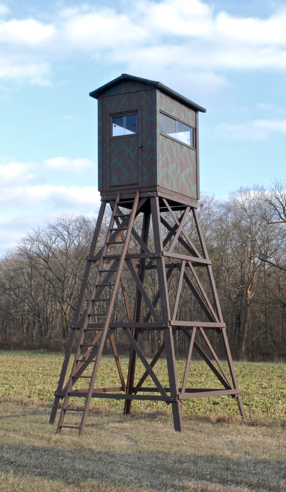 5X5 Wooden Hunting Blind